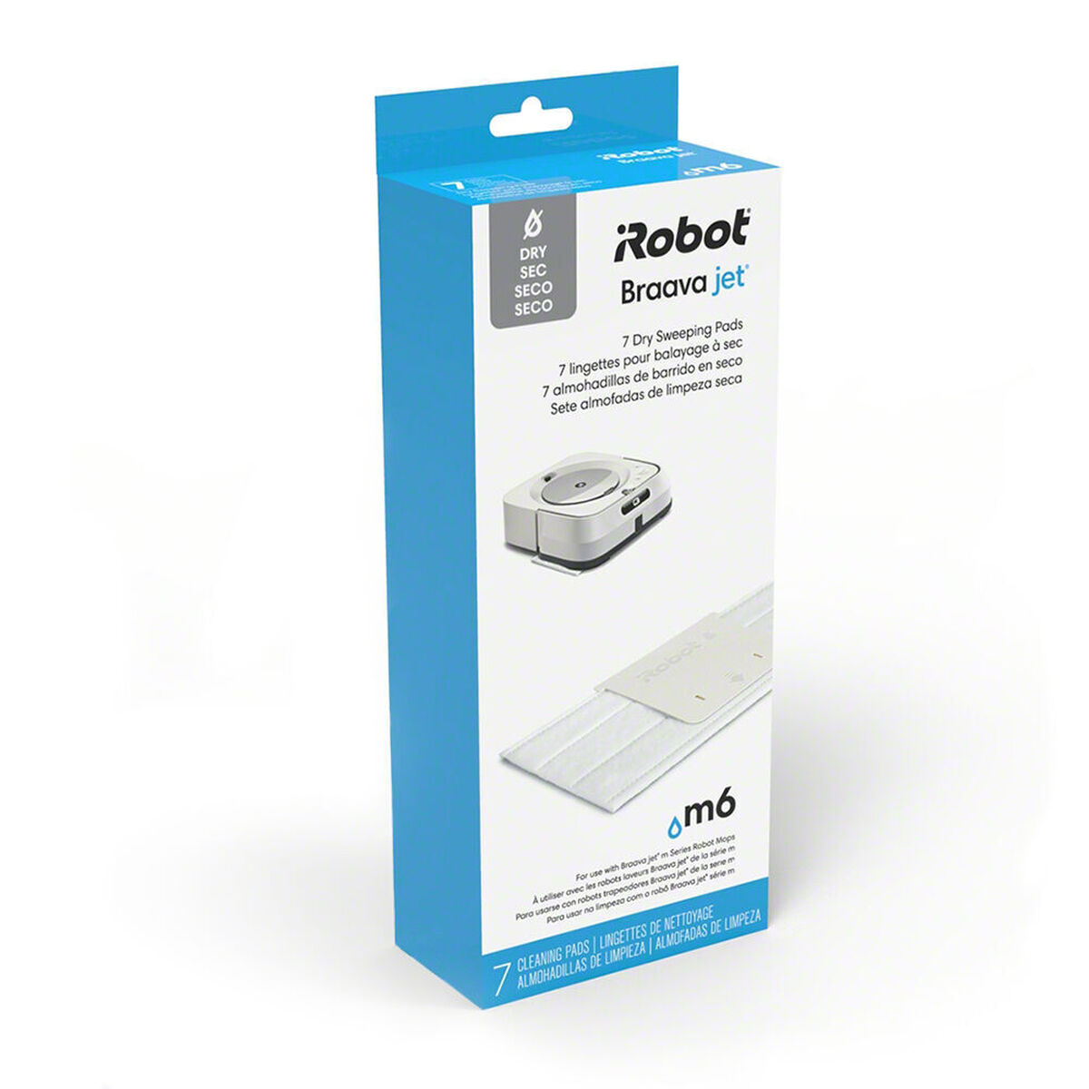 Lingettes pour balayage &agrave; sec iRobot&reg; Braava jet&trade; de s&eacute;rie&nbsp;m, , large image number 1