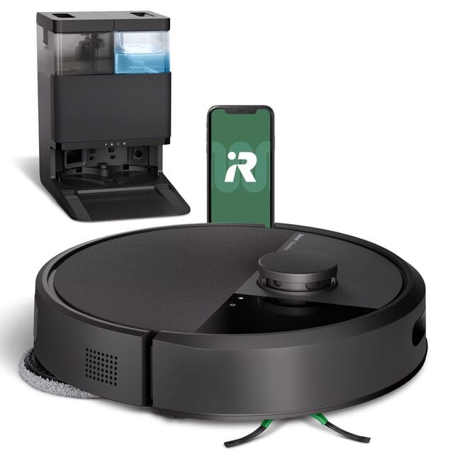 Robot Roomba&reg; Plus 405 Combo con Base AutoWash&trade; - Negro