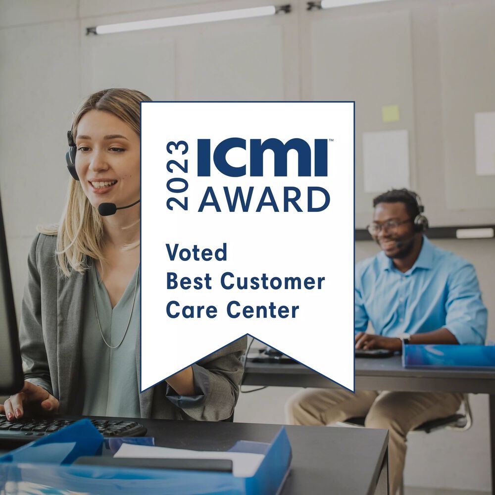 Award-winning customer service