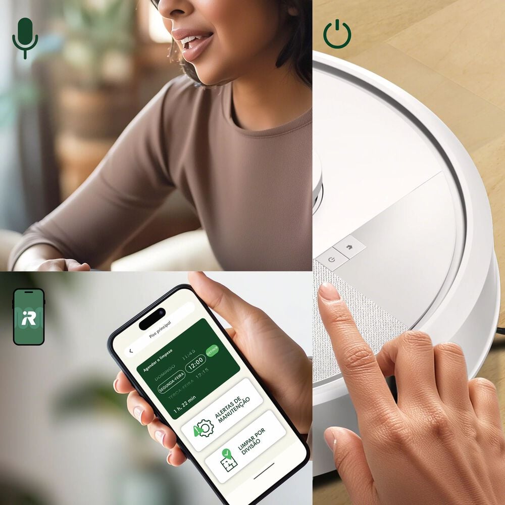 Tr&ecirc;s formas de controlo