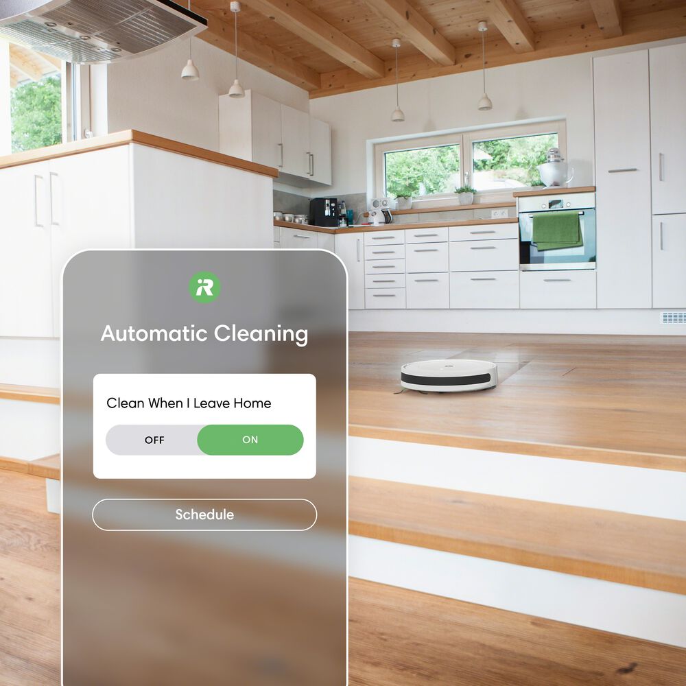 Cleans around your schedule
