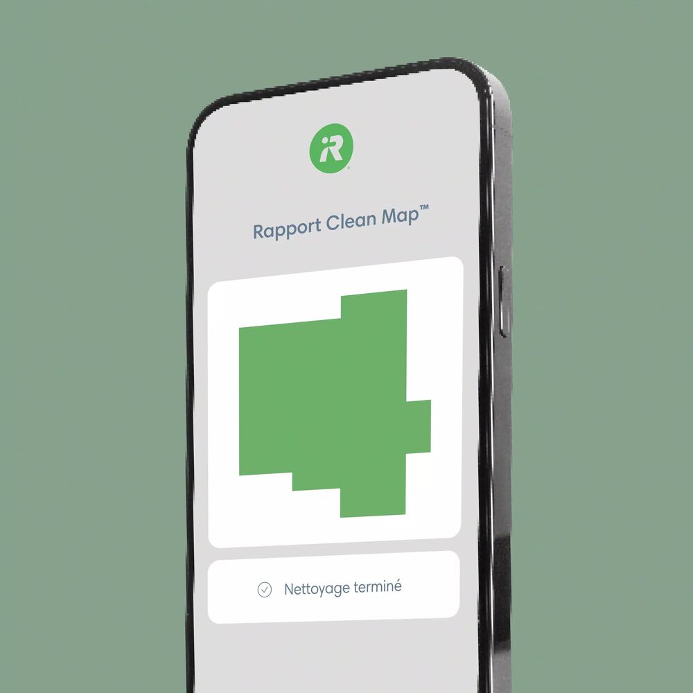 Application iRobot Home facile &agrave; utiliser