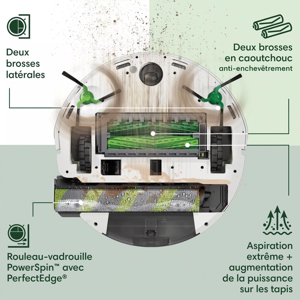 &Eacute;limine les d&eacute;bris d&rsquo;un bord &agrave; l&rsquo;autre