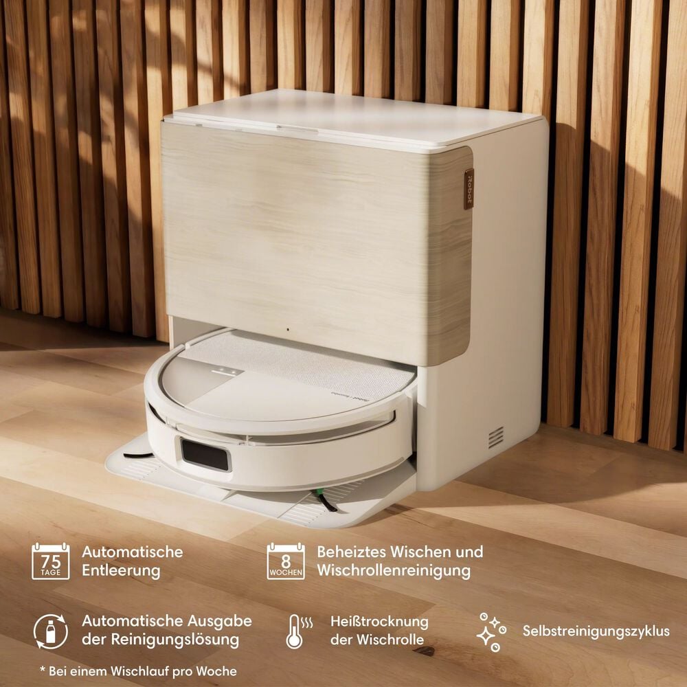 Das AutoWash&trade; Dock f&uuml;r makellose Sauberkeit