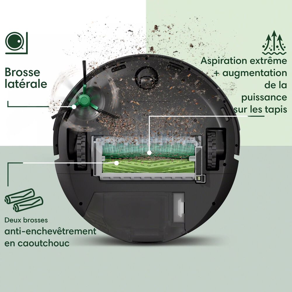 &Eacute;limine la salet&eacute; et la poussi&egrave;re